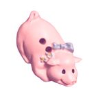 Button - Pig Pink Novelty