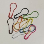 Stitch Markers - Metal Pear Shape Assorted Colours