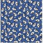 Fat Quarter - Snowville - Y3280-93 Penguins Light Navy