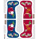 Make a Christmas Stocking Fabric Panel