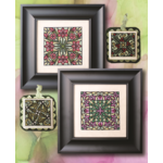 Stained Glass Christmas (M72) - Cross Stitch Pattern