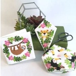 Jungle Sewing Kit Cross Stitch Pattern