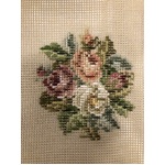 Trammed Tapestry - Small Roses Cream/Apricot