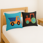 Trains Trucks Tractors Applique Quilt Pattern