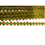 Braid - Metallic Gold Orange/Green