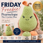 Free Pattern Download – Pearnelope the Crochet Pear