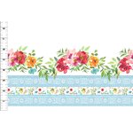 Fat Quarter - Watercolor Beauty - 18GSH1