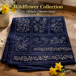 Wildflower Collection Master Panel (Indigo)