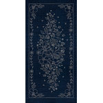 WF08 Wildflowers 8 Panel Indigo