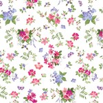 Sunday Afternoon - Floral Fancy Y2884-75 Dark Raspberry