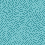 Fabric - Forest Babes Aqua Squiggles Y2919-103
