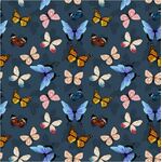 Fabric - Canto Butterflies Y3230-07 Dark Gray