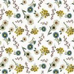 Fat Quarters - Botanical Journal - Y3241-01 White