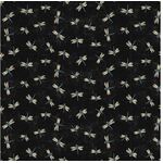 Fat Quarters - Botanical Journal - Y3242-03 Black