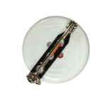 Brooch Backs - 25mm (3 mounting holes)