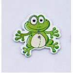 Button - 30mm Wooden Frog