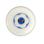 Button - 13mm Flower - Royal Blue