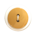 Button - 20mm Round Shiny Beige