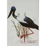  Graeme Ross Cross Stitch Chart - Jabiru