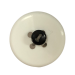 Button - 5mm 2 Hole Matt dolls Button 03 Black