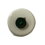 Button - 7mm 2 Hole Matt dolls Button 37 Green