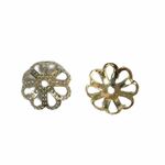 Bell Cap - Gold/Silver 10mm