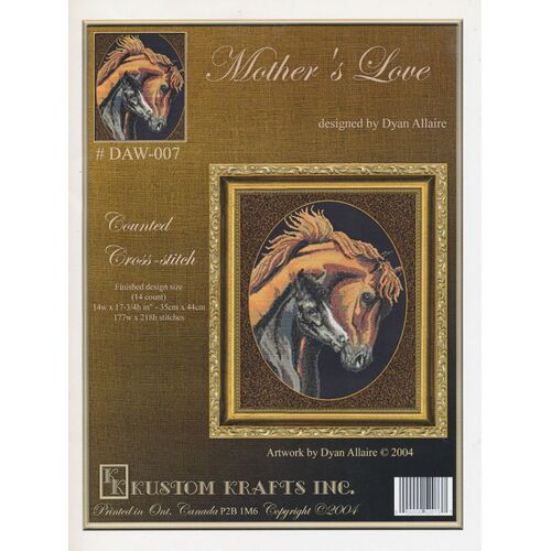Mother's Love Cross Stitch Chart DAW-007