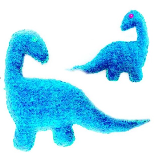 Craft Kit - Cute Dinosaur Moody Blue