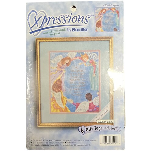 Xpressions Counted Cross Stitch Pre-Print - 42504 Daughter 