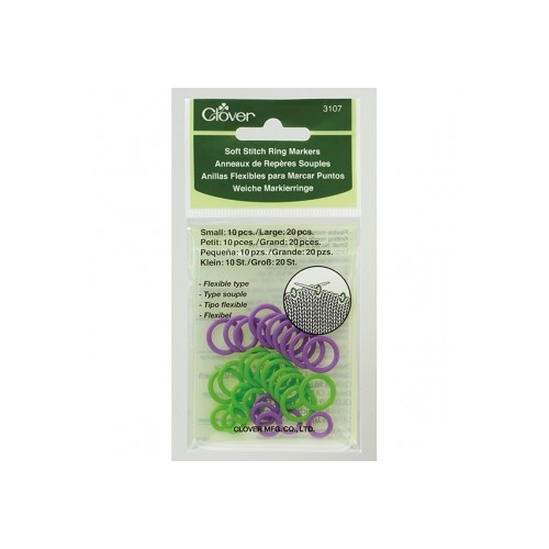 Clover Soft Stitch Ring Markers 3107