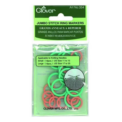 Clover Jumbo Stitch Ring Markers 354