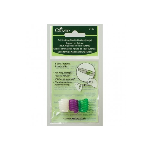 Clover Coil Knitting Needle Holders Large 3122