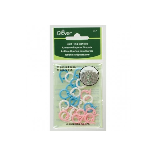 Clover Split Ring Markers 24pcs 347