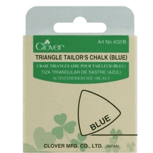 Clover Triangle Tailor's Chalk Blue