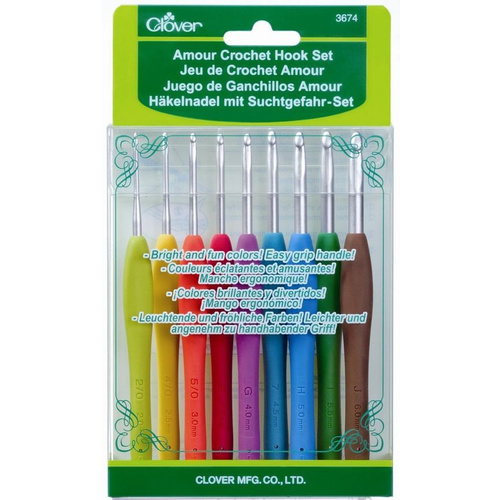 Clover Amour Crochet Hook Set 3674