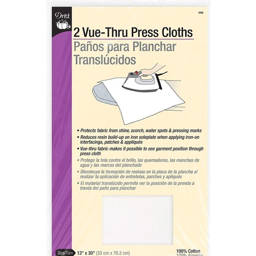 Vue-Thru Press Cloths 