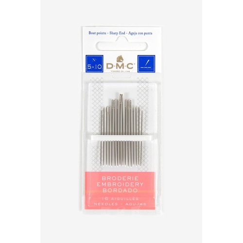 DMC Embroidery Needles No 5-10 (16 needles in pack)