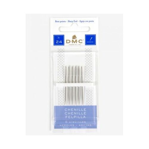 DMC Chenille Needles #24 - Pack of Six