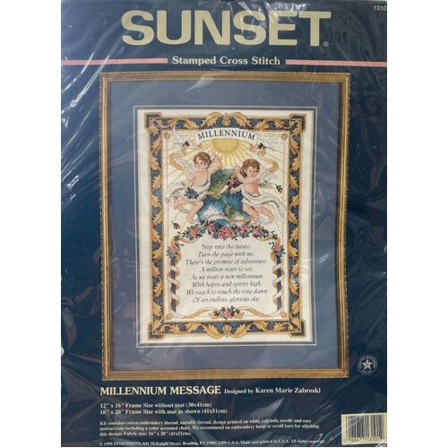 Millenium Message Cross Stitch Kit