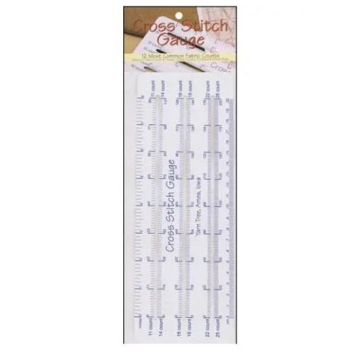 Yarn Tree Cross Stitch Gauge