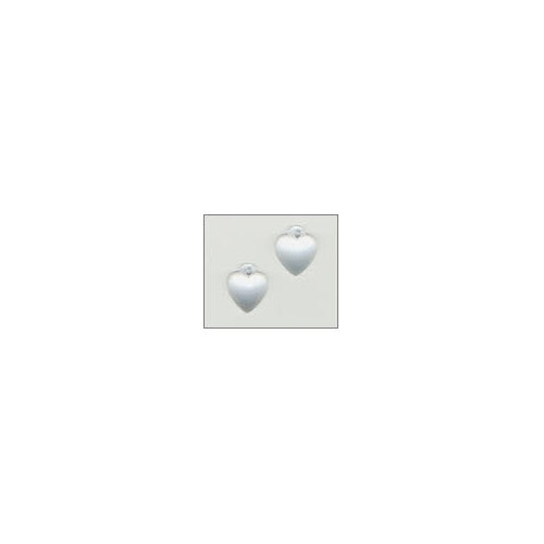 12074 Very Sm Domed Heart Matte Crystal
