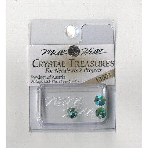Mill Hill Crystal Treasures - Margarita Emerald AB #13003