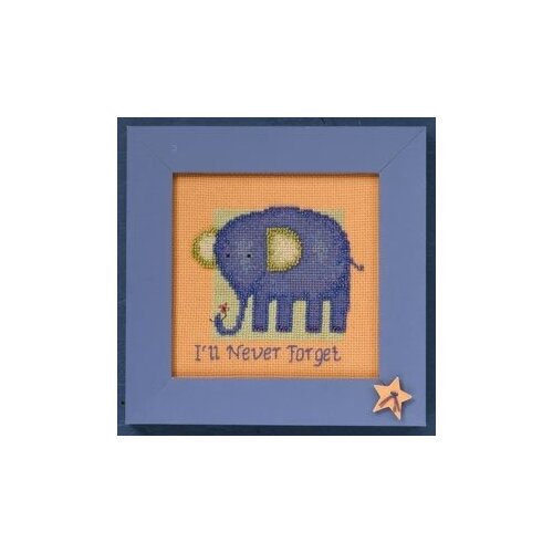 Elephant - Beaded Cross Stitch Kit by Debbie Mumm for Mill Hill (DM30-9106)