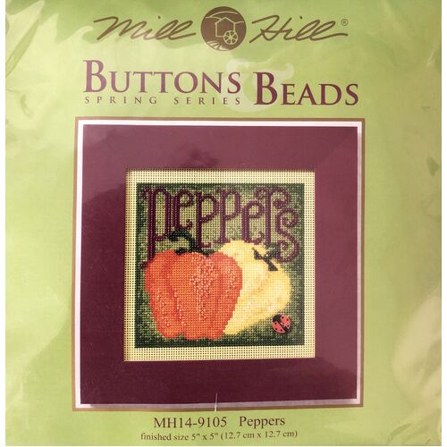 Embroidery Kit - Peppers