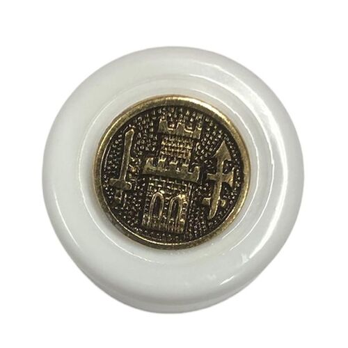 Button - 14mm Gold Shank