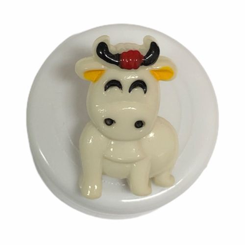 Button - 22mm Cow Cream