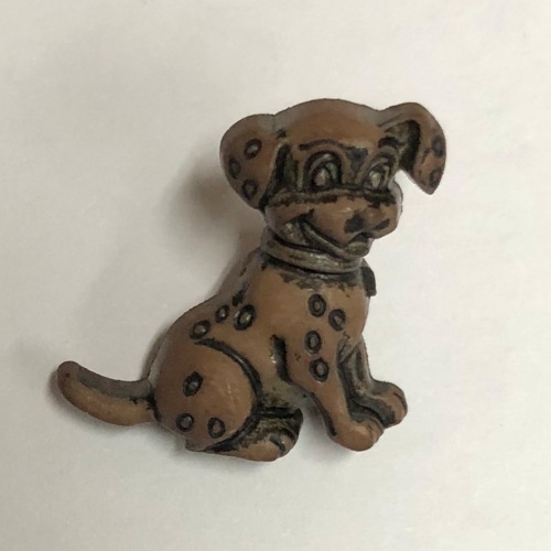 Button - 22mm Dog Brown