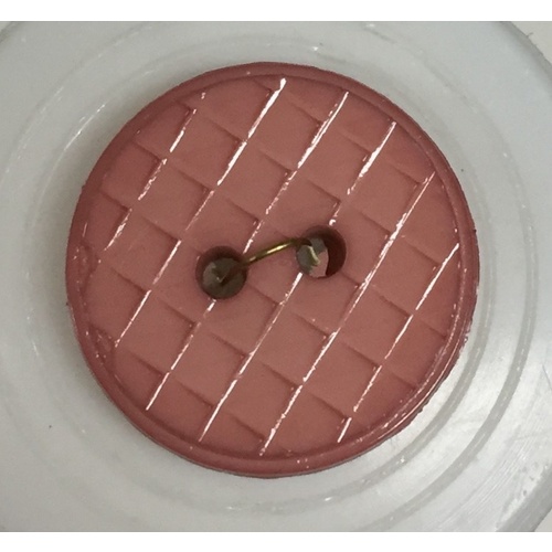 Button - 15mm Dusky Pink