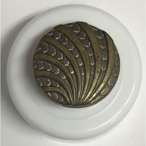 Button - 15mm Ant Silver/Gold