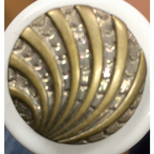 Button - 22mm Antique Silver/Gold